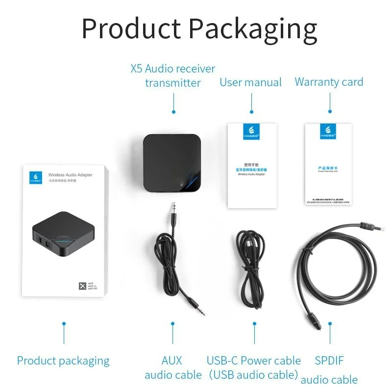 hot CSR8675 Bluetooth 5.0 2 in 1 Transmitter Receiver Fiber Optic Bluetooth Adapter aptX HD audio 3.5mm for TV/Headphone/Car/PC
hot CSR8675 Bluetooth 5.0 2 in 1 Transmitter Receiver Fiber Optic Bluetooth Adapter aptX HD audio 3.5mm for TV/Headphone/Car/PC