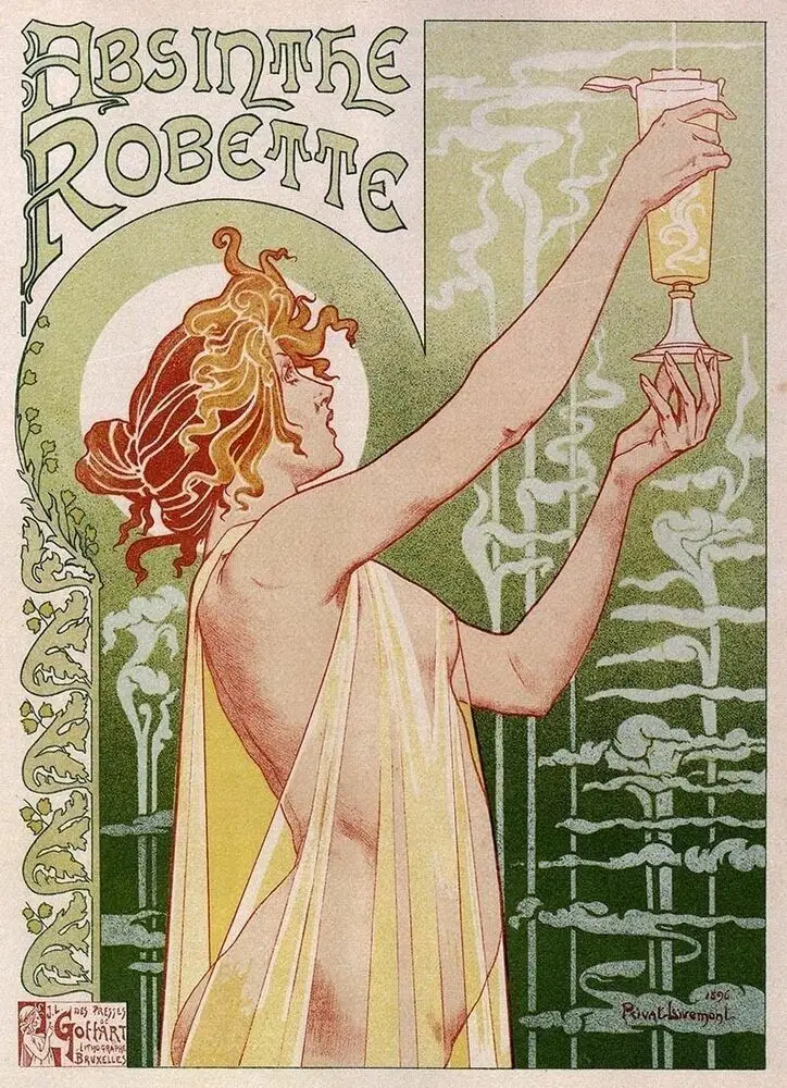 Absinthe Robette 1896 большой металлический оловянный знак, постер, настенный налет
Absinthe Robette 1896 большой металлический оловянный знак, постер, настенный налет