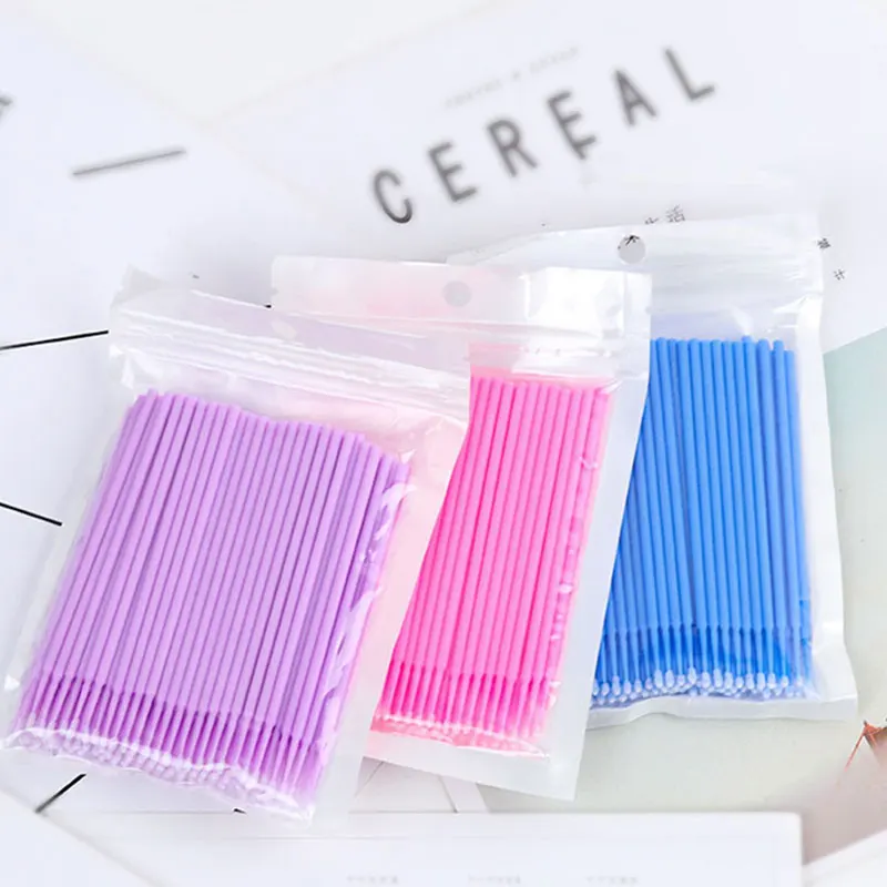 100Pcs/bag Disposable MicroBrush Eyelashes Extension Individual Lash Removing Swab Micro Brush For Eyelash Extension Tools
100Pcs/bag Disposable MicroBrush Eyelashes Extension Individual Lash Removing Swab Micro Brush For Eyelash Extension Tools