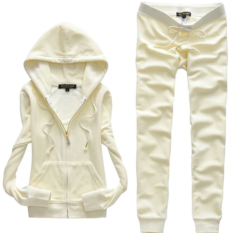 2021 Women's White Velvet Spring/Fall Fabric Tracksuits Velour Suit Hoodies Zipper Sweatshirt And Pants Fat Sister Sportswear
2021 Women's White Velvet Spring/Fall Fabric Tracksuits Velour Suit Hoodies Zipper Sweatshirt And Pants Fat Sister Sportswear