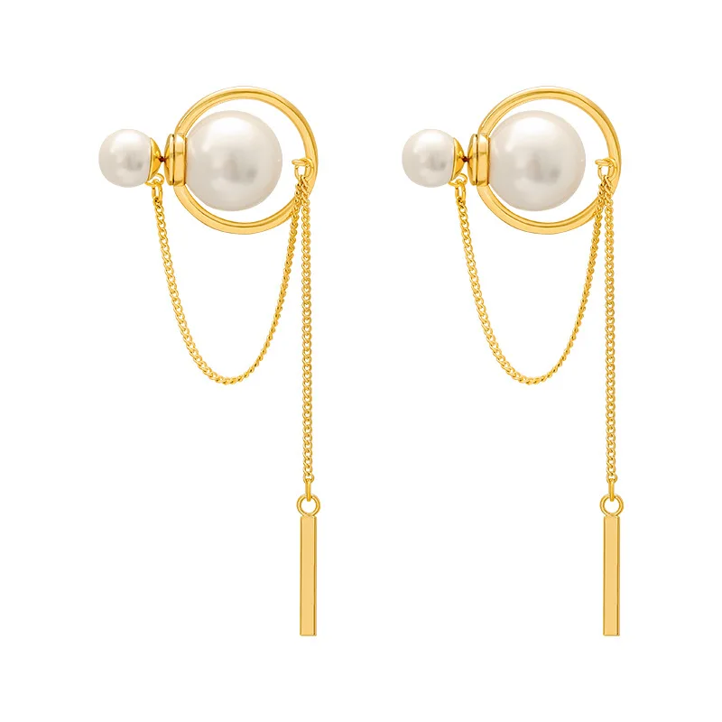 High-grade pearl S925 silver needle earrings Korean temperament web celebrity earrings 2020 new stylish women personality long t
High-grade pearl S925 silver needle earrings Korean temperament web celebrity earrings 2020 new stylish women personality long t