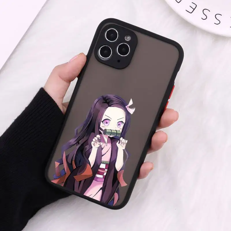 Kimetsu no Yaiba Phone Case Matte For iPhone 12 Mini 11 Pro XR XS Max 7 8 Plus X Hard PC Back Cover
Kimetsu no Yaiba Phone Case Matte For iPhone 12 Mini 11 Pro XR XS Max 7 8 Plus X Hard PC Back Cover