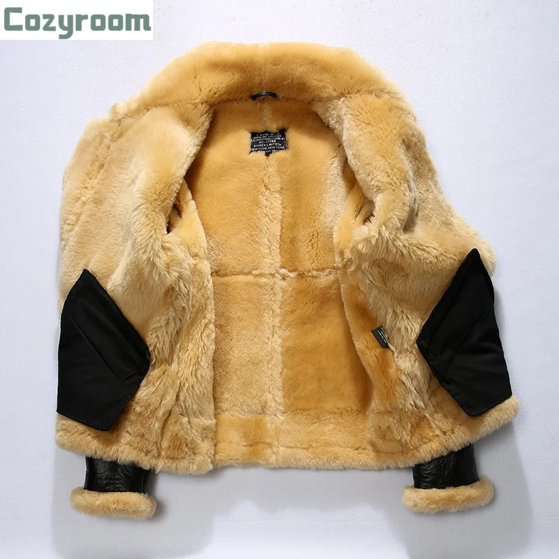 B3SH European Size High Quality Super Warm Genuine Sheep Leather Coat Big B3 Shearling Bomber Military Fur Jacket
B3SH European Size High Quality Super Warm Genuine Sheep Leather Coat Big B3 Shearling Bomber Military Fur Jacket