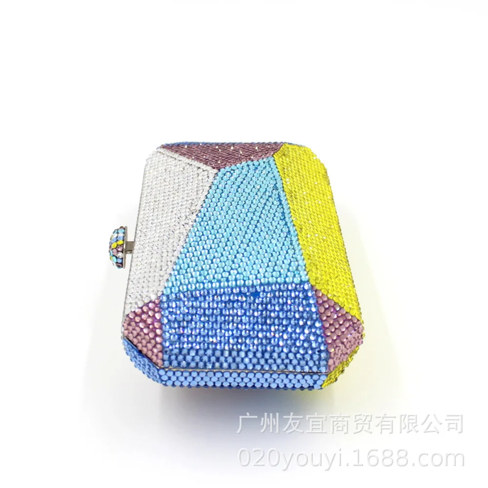 XIYUAN New Design Evening Bag colorful Crystal wallet Luxury Clutch Bag Diamond Ladies Handbags Party Purse Wedding shoulder Bag
XIYUAN New Design Evening Bag colorful Crystal wallet Luxury Clutch Bag Diamond Ladies Handbags Party Purse Wedding shoulder Bag