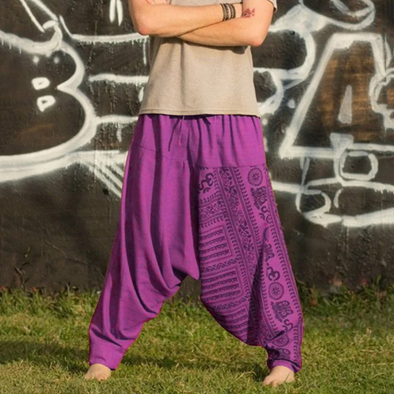 2021 Men Hip Hop Streetwear Long Casual Print Loose Trousers Large Size Nationality Trousers Harem Pants Jogger Hombre Men
2021 Men Hip Hop Streetwear Long Casual Print Loose Trousers Large Size Nationality Trousers Harem Pants Jogger Hombre Men