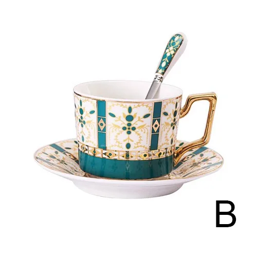 High Quality Bone Porcelain Coffee Cups Vintage Ceramic Cups On-glazed Advanced Tea Cups And Saucers Sets Luxury Gifts
High Quality Bone Porcelain Coffee Cups Vintage Ceramic Cups On-glazed Advanced Tea Cups And Saucers Sets Luxury Gifts