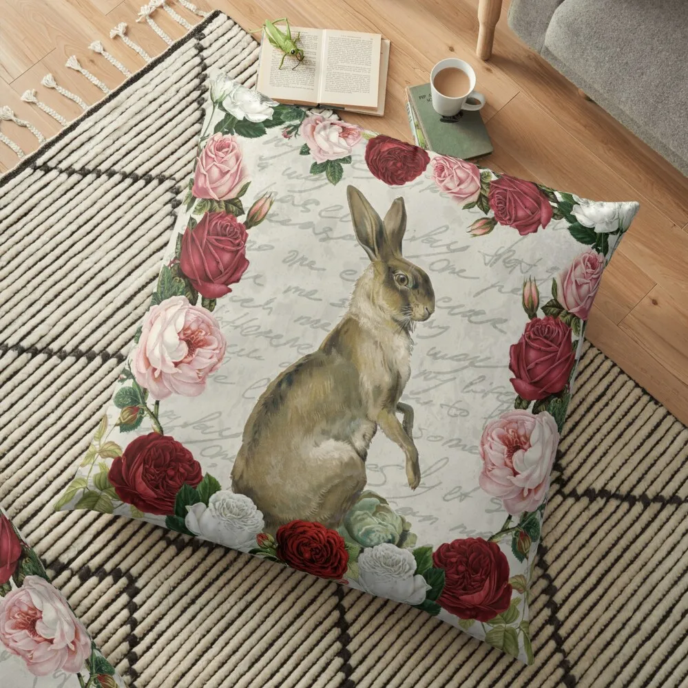 Vintage Easter Bunny printed Decorative Cushion Sofa Cover Pillow Pillowcase easter decorations for home Decor Pillow Cover 2021
Vintage Easter Bunny printed Decorative Cushion Sofa Cover Pillow Pillowcase easter decorations for home Decor Pillow Cover 2021