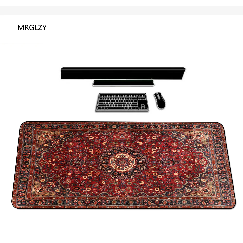 MRGLZY Best-selling Persian Carpet Pad Mouse Pad Retro Style Carpet Pattern Laptop Mouse Pad Home Office Desk Decoration Craft 
MRGLZY Best-selling Persian Carpet Pad Mouse Pad Retro Style Carpet Pattern Laptop Mouse Pad Home Office Desk Decoration Craft