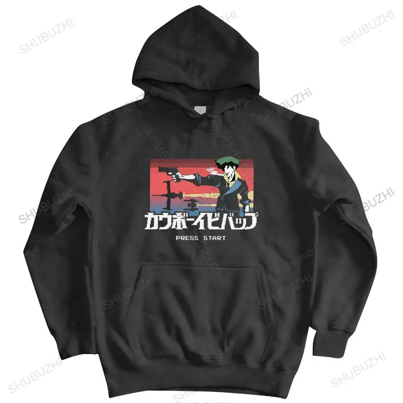 Classic Retro Pixel Cowboy Bebop hoody Men warm coat Anime Manga Top Spike Spiegel pullover Pre-shrunk Cotton hoodie Merch
Classic Retro Pixel Cowboy Bebop hoody Men warm coat Anime Manga Top Spike Spiegel pullover Pre-shrunk Cotton hoodie Merch
