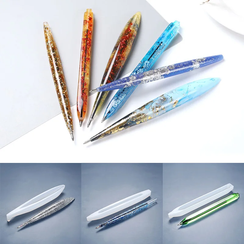 Creative Silicone Transparent Pen Holder Mold Epoxy Handmade Jewelry Making Resin Mould Tool DIY Crafts Resin Casting Molds 
Creative Silicone Transparent Pen Holder Mold Epoxy Handmade Jewelry Making Resin Mould Tool DIY Crafts Resin Casting Molds