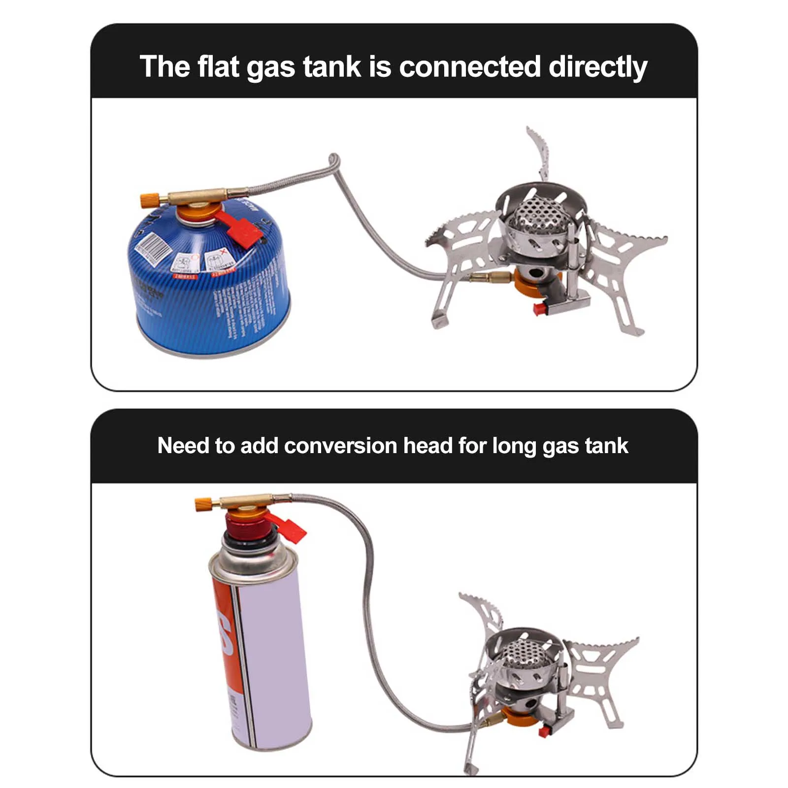 Camping Mountaineering Picnic Cooking Stove Outdoor Windproof Stove Top Cooking Gas Stove Split Type Wind Proof Gas Furnace
Camping Mountaineering Picnic Cooking Stove Outdoor Windproof Stove Top Cooking Gas Stove Split Type Wind Proof Gas Furnace