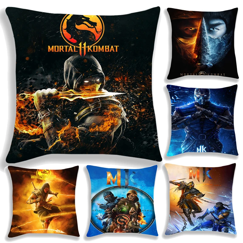 Mortal Kombat Pillow Case Game 3D Pillowcase Decorative Pillow Cover Cartoon Bedding for Kids Baby Boys Girls 45*45cm
Mortal Kombat Pillow Case Game 3D Pillowcase Decorative Pillow Cover Cartoon Bedding for Kids Baby Boys Girls 45*45cm