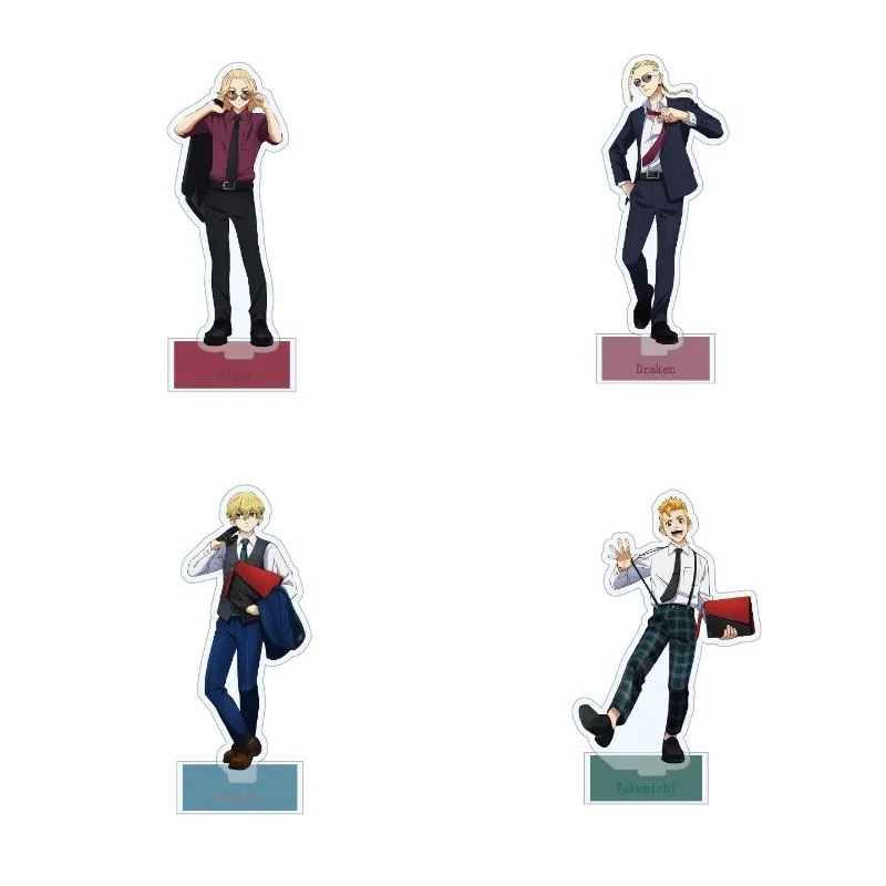 15CM Tokyo Revengers Anime Figures Fashion Cosplay Acrylic Stands Tokyo Avengers Mikey Draken Model Plate Fans Christmas Gifts
15CM Tokyo Revengers Anime Figures Fashion Cosplay Acrylic Stands Tokyo Avengers Mikey Draken Model Plate Fans Christmas Gifts