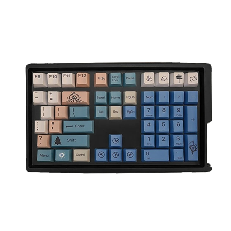 69HA 108Keys / Set OEM Profile PBT Keycaps Full Set Mechanical Keyboard Keycaps PBT Dye-Sublimation Light-proof Keycaps
69HA 108Keys / Set OEM Profile PBT Keycaps Full Set Mechanical Keyboard Keycaps PBT Dye-Sublimation Light-proof Keycaps