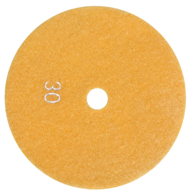 2 Pcs 5 Inch/125Mm Wet Diamond Polishing Pads Marble Granite, Grits 30 & Grits 200 
2 Pcs 5 Inch/125Mm Wet Diamond Polishing Pads Marble Granite, Grits 30 & Grits 200