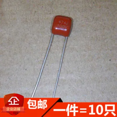 10pcs 100V474J 0.47UF 5% Pitch 5mm 470nf 474 100V CBB Polypropylene Film Capacitor
10pcs 100V474J 0.47UF 5% Pitch 5mm 470nf 474 100V CBB Polypropylene Film Capacitor