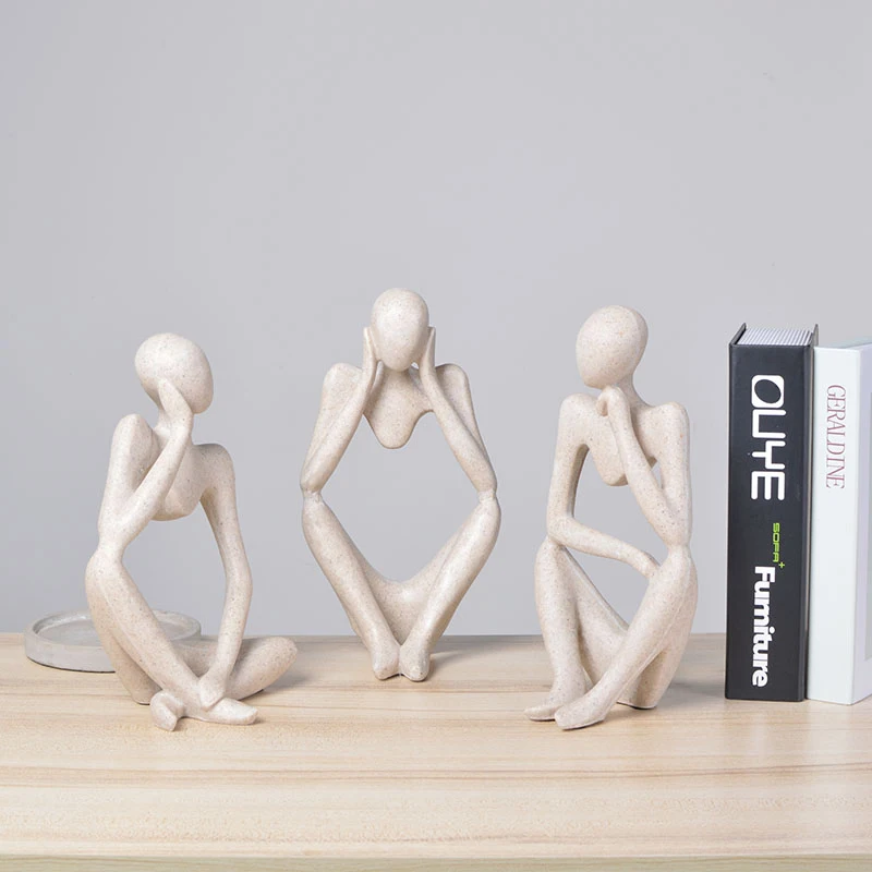 Статуэтка абстрактного персонажа, Статуэтка из смолы, бесшумное золотое украшение для офиса и дома, аксессуары, современное искусство, поли...
Статуэтка абстрактного персонажа, Статуэтка из смолы, бесшумное золотое украшение для офиса и дома, аксессуары, современное искусство, поли...