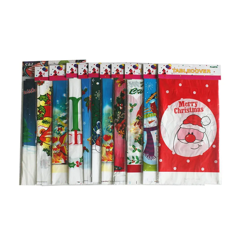 108*180CM Christmas Disposable Tablecloth New Year Home Decoration Christmas Table Cover Wipe Covers Rectangle Desk Cloth Decor
108*180CM Christmas Disposable Tablecloth New Year Home Decoration Christmas Table Cover Wipe Covers Rectangle Desk Cloth Decor