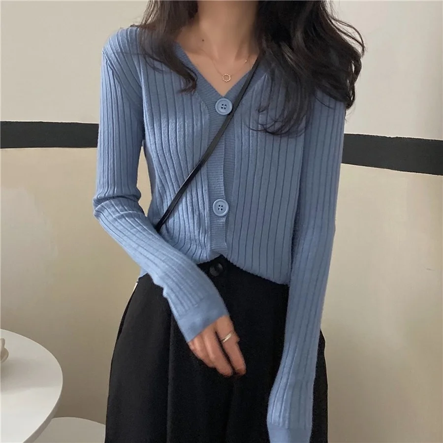 BoozRey Cardigan for Women Fall Clothes for Women Fashion Sexy Retro V-neck Slim Top Sweater Long-sleeved Short Jacket Women
BoozRey Cardigan for Women Fall Clothes for Women Fashion Sexy Retro V-neck Slim Top Sweater Long-sleeved Short Jacket Women