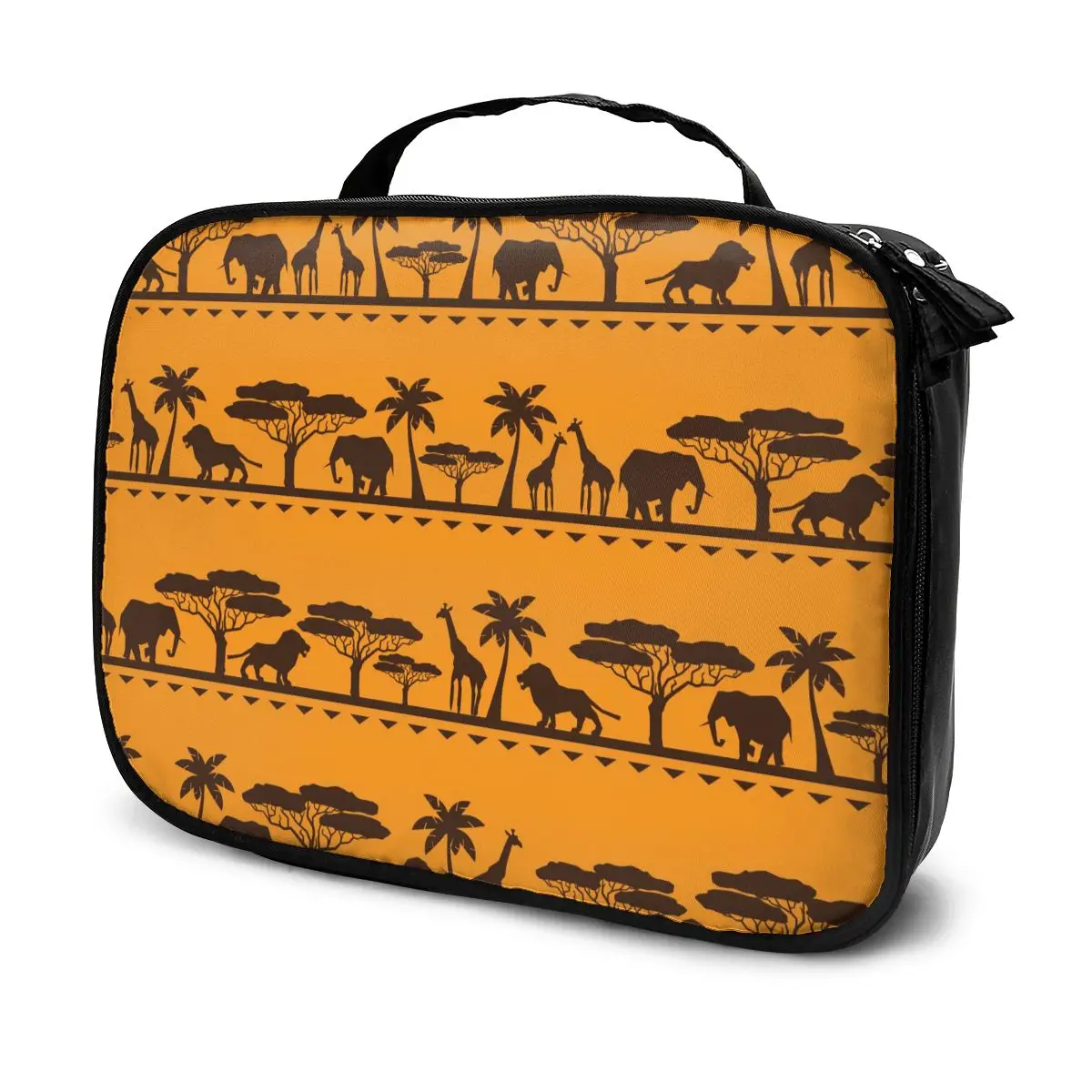 Portable Women Make Up Cosmetic Bag African Ethnic Animal Waterproof Travel Beauty Case Organizer Toiletry Kit Bag Wash Pouch
Portable Women Make Up Cosmetic Bag African Ethnic Animal Waterproof Travel Beauty Case Organizer Toiletry Kit Bag Wash Pouch