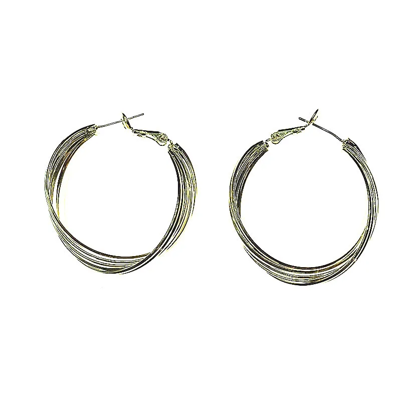 Hong Kong style Geometry Metal hoop earrings for women Girls ins style hip-hop earring Versatile trendy Party Jewelry Gift 2021
Hong Kong style Geometry Metal hoop earrings for women Girls ins style hip-hop earring Versatile trendy Party Jewelry Gift 2021