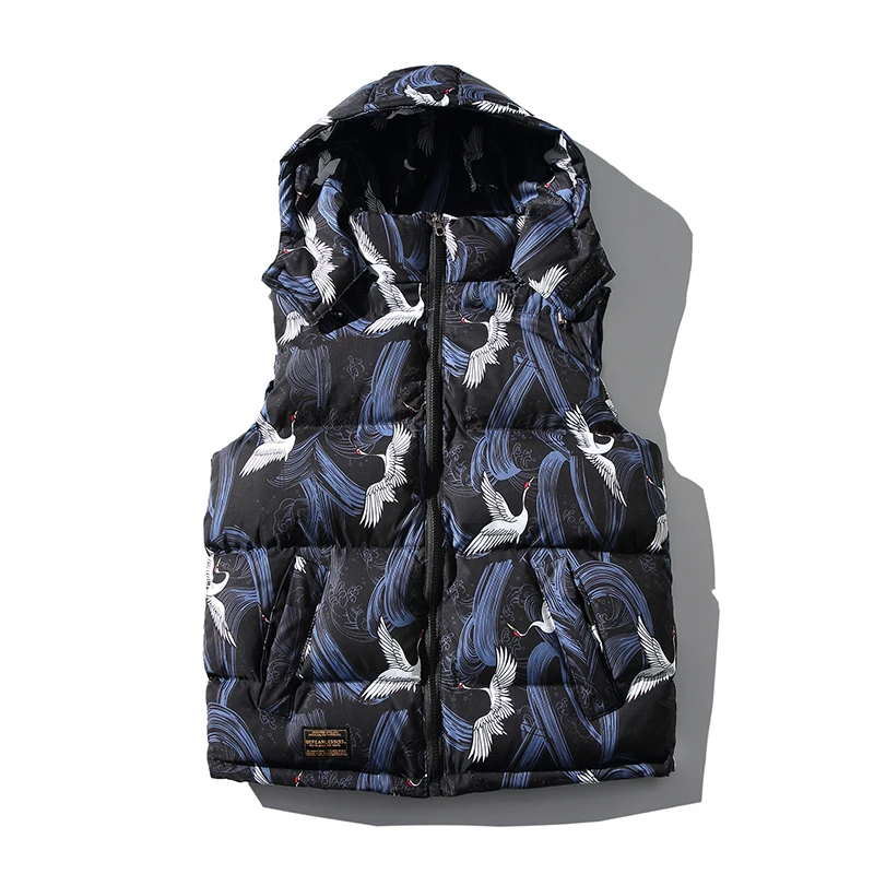 Plus Size Winter Vest Men Printed Mens Jacket Sleeveless Vests Jackets Men Casual Coats Men's Vest Man Cotton Thicken Waistcoat
Plus Size Winter Vest Men Printed Mens Jacket Sleeveless Vests Jackets Men Casual Coats Men's Vest Man Cotton Thicken Waistcoat