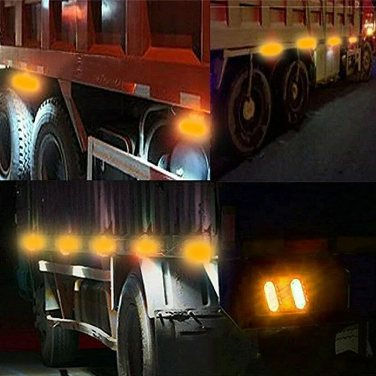 10pcs Set Side Marker Lights 20LED 3000K Amber Caravan DC 24V Indicator Light Lamp Lorry
10pcs Set Side Marker Lights 20LED 3000K Amber Caravan DC 24V Indicator Light Lamp Lorry