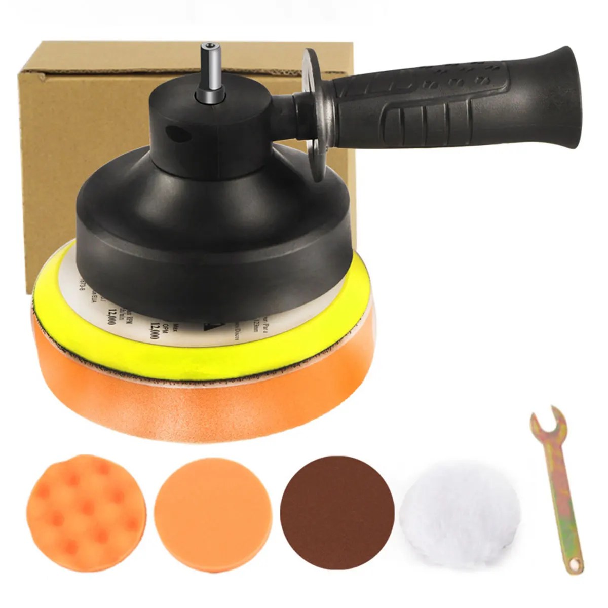 Electric Drill Polisher Kit Buffing Waxing Foam Pad Buffer Set Polisher Machine Wax Pad for Removes Scratches Drill Attachment
Electric Drill Polisher Kit Buffing Waxing Foam Pad Buffer Set Polisher Machine Wax Pad for Removes Scratches Drill Attachment