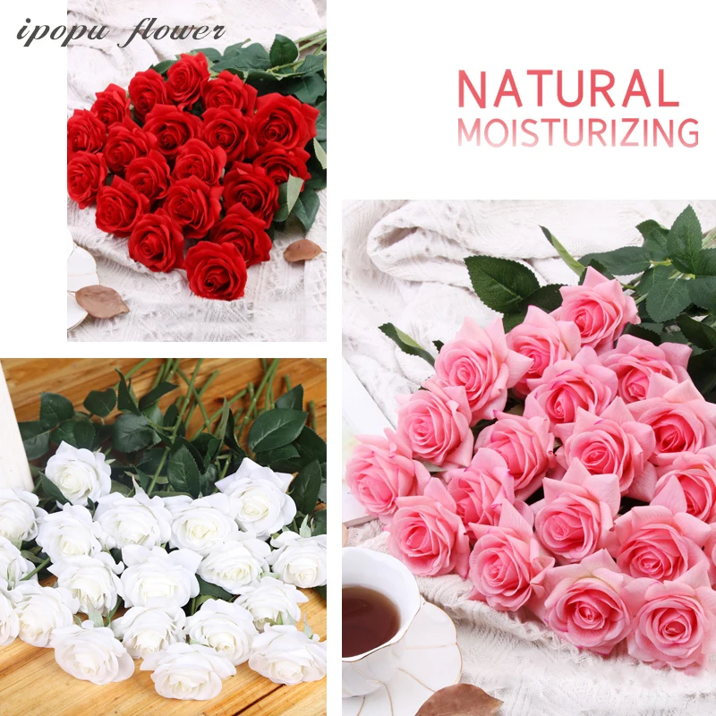 10pcs 11pcs/Lot Silk Rose Artificial Flowers Real Touch Rose Flowers for New Year Home Wedding Decoration Party Birthday Gift
10pcs 11pcs/Lot Silk Rose Artificial Flowers Real Touch Rose Flowers for New Year Home Wedding Decoration Party Birthday Gift