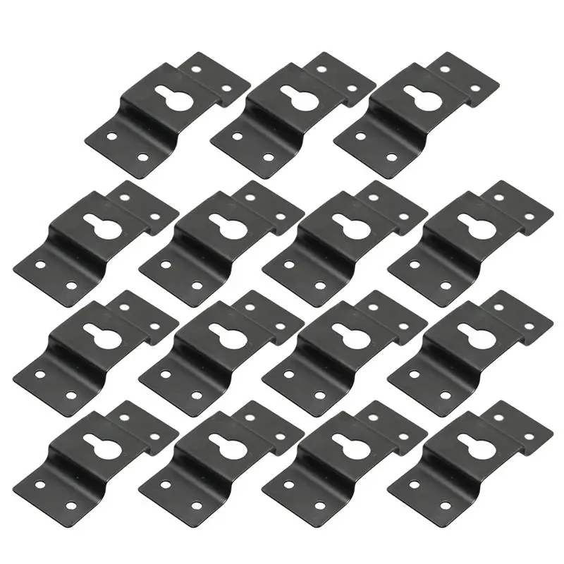 30 PCS Speaker Hanger Bracket Iron Wall Mount Hook Connector for Audio Speaker
30 PCS Speaker Hanger Bracket Iron Wall Mount Hook Connector for Audio Speaker
