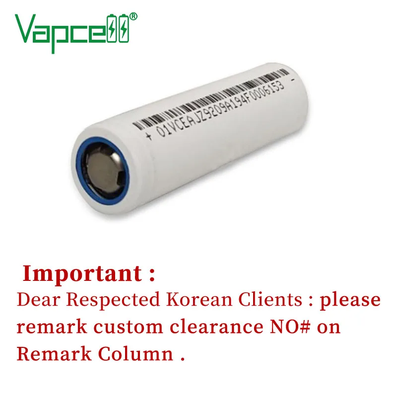 Оптовая цена литий-ионный аккумулятор Vapcell 18650 INR18650 3200 мАч 3 6 В для