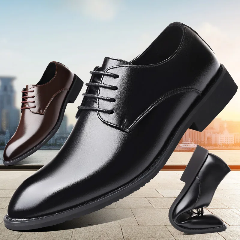 Mazefeng Classic Business Men's Dress Shoes Fashion Elegant Formal Wedding Shoes Men Slip on Office Oxford Shoe for Men 2020 New
Mazefeng Classic Business Men's Dress Shoes Fashion Elegant Formal Wedding Shoes Men Slip on Office Oxford Shoe for Men 2020 New