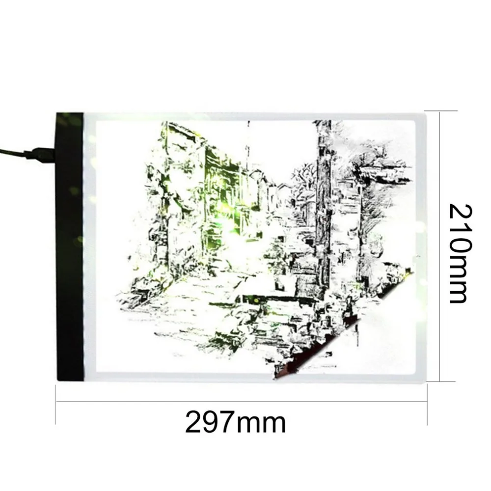 LED Light box drawing tablet Art Stencil Board Tracing Drawing Board tableta grafica USB Powered A4 Copy Station
LED Light box drawing tablet Art Stencil Board Tracing Drawing Board tableta grafica USB Powered A4 Copy Station