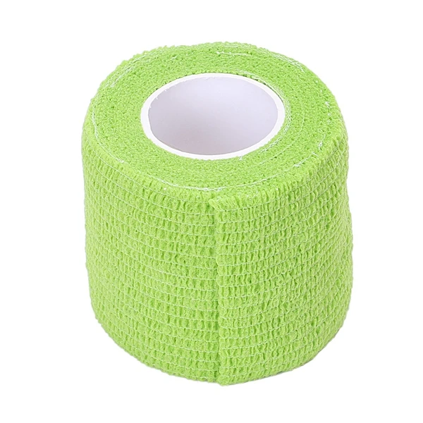 2pcs 2 inch x 5 Yards Self Adherent Adhesive Free Grip Comfort Wrap Cover Tattoo Handle Black & Green 
2pcs 2 inch x 5 Yards Self Adherent Adhesive Free Grip Comfort Wrap Cover Tattoo Handle Black & Green