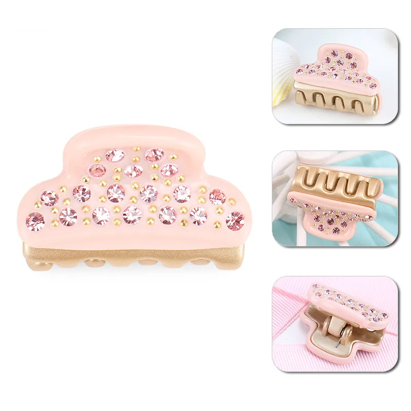 Extravagant Diamonds Mini Hair Grip Delicate Acetate Girls Hair Jewelry Party Small 2.9cm Rhinestone Claw Clips
Extravagant Diamonds Mini Hair Grip Delicate Acetate Girls Hair Jewelry Party Small 2.9cm Rhinestone Claw Clips