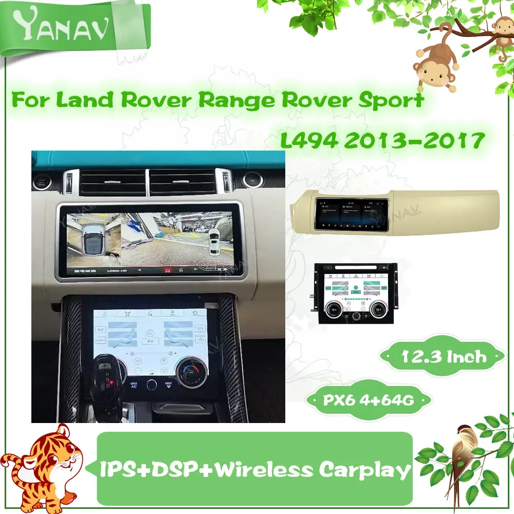 Car Radio Android 2 Din For Land Rover Ranger Rover Sport L494 2013-2017 GPS Navigation Tape Recorder Multimedia Player Carplay
Car Radio Android 2 Din For Land Rover Ranger Rover Sport L494 2013-2017 GPS Navigation Tape Recorder Multimedia Player Carplay