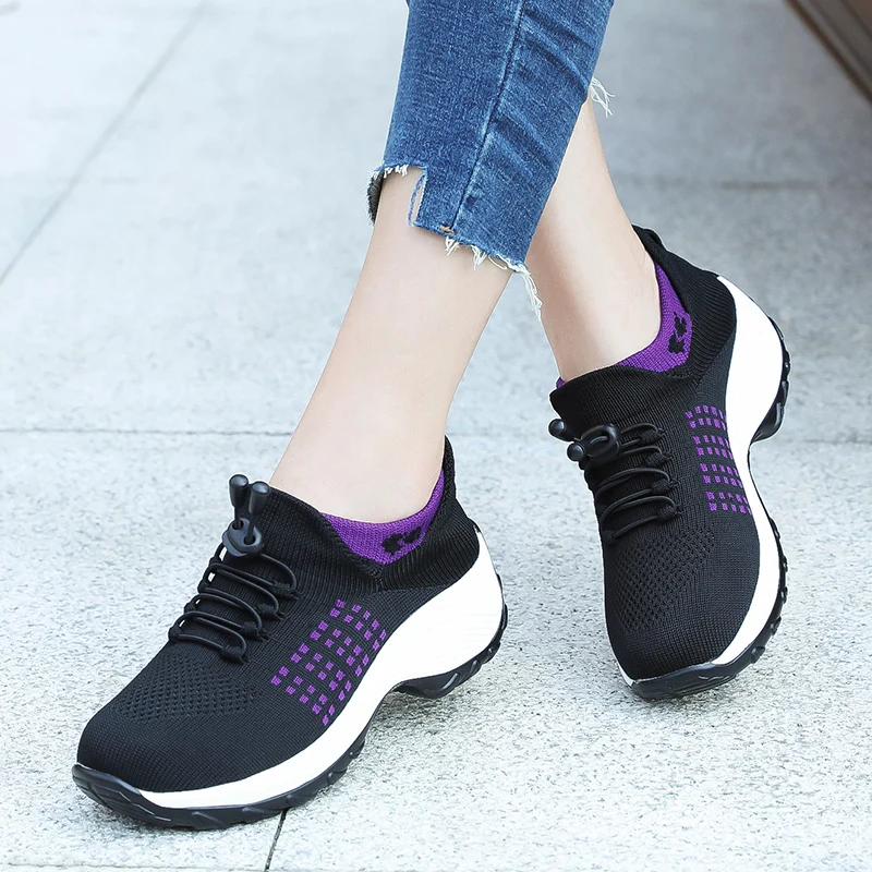 Women's Flat Shoes Breathable Casual Sneaker Woman 2020 Comfortable Female Loafers Lightweight Socks Walking Shoes Women Shoes
Women's Flat Shoes Breathable Casual Sneaker Woman 2020 Comfortable Female Loafers Lightweight Socks Walking Shoes Women Shoes