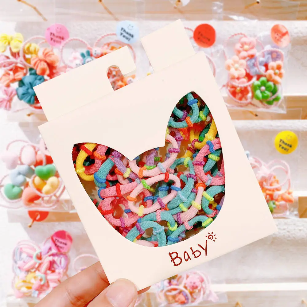 50PCS/Box Lovely Girls Scrunchie Elastic Hair Band Candy Color Hair Ties Ponytail Holder Bands Hair Accessories Headwear
50PCS/Box Lovely Girls Scrunchie Elastic Hair Band Candy Color Hair Ties Ponytail Holder Bands Hair Accessories Headwear