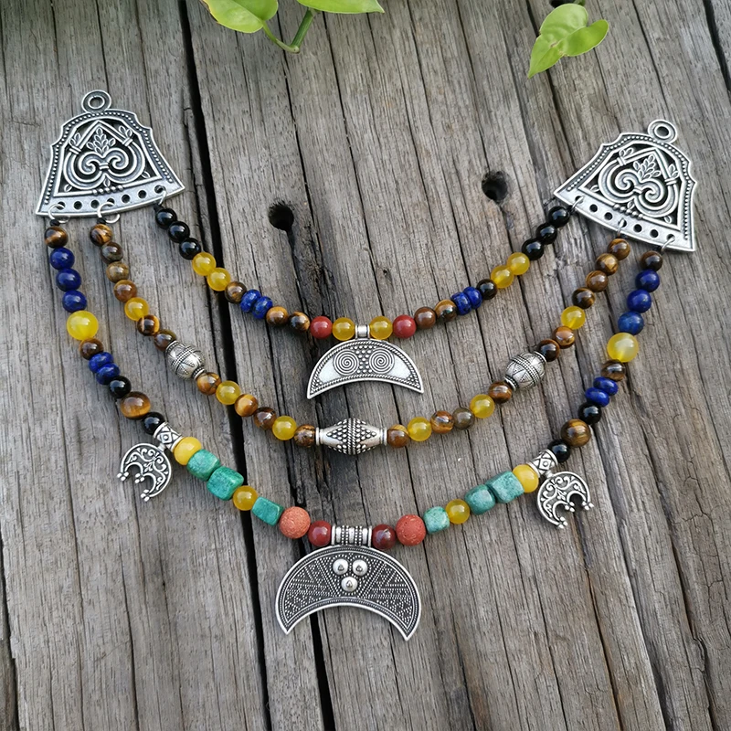 Ethnic Necklace Stone Beads,Tigers Eye,Yellow Onyx,Moon Pendant,Unique Ethnic Jewelry, Ethnic Sets Jewelry Gift For You
Ethnic Necklace Stone Beads,Tigers Eye,Yellow Onyx,Moon Pendant,Unique Ethnic Jewelry, Ethnic Sets Jewelry Gift For You