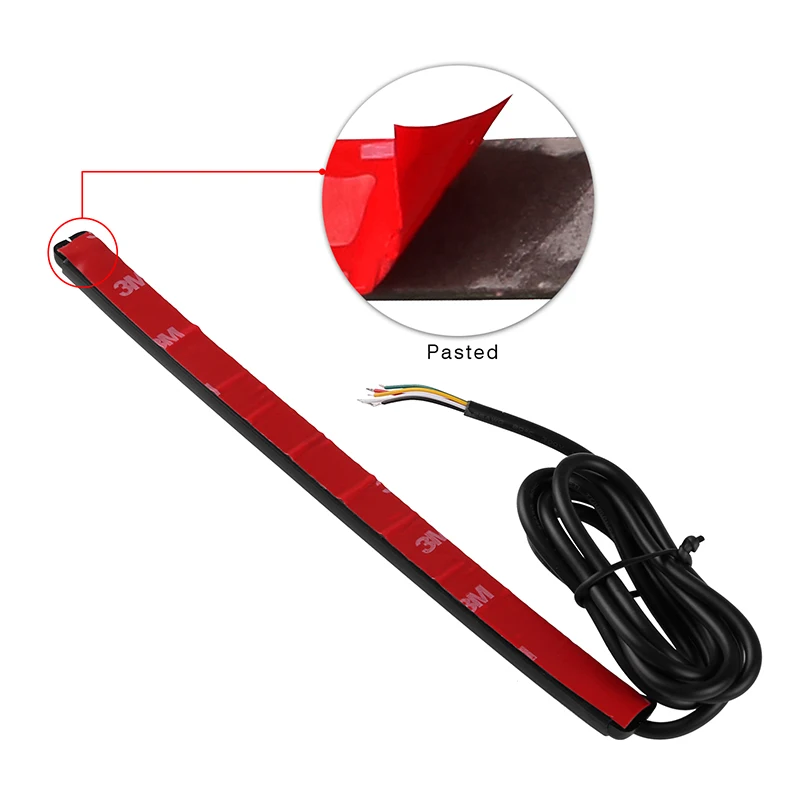 Motorcycle Light Bar Strip Tail Brake Stop Turn Signal License Plate Light Integrated 3528 SMD 48 LED Red Amber Color
Motorcycle Light Bar Strip Tail Brake Stop Turn Signal License Plate Light Integrated 3528 SMD 48 LED Red Amber Color