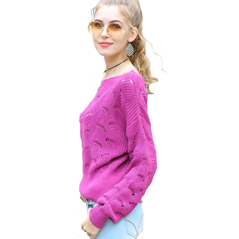 Explosive sweater 2020 autumn and winter new European and beautiful bat shirt single collar hollow long-sleeved sweater
Explosive sweater 2020 autumn and winter new European and beautiful bat shirt single collar hollow long-sleeved sweater