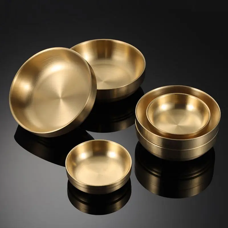 Metal Thick Metal Rice Cereal Bowls 304 Stainless Steel Bowl Double Walled Ice Cream Soup Bowls Heat Insulated Mixing Bowl
Metal Thick Metal Rice Cereal Bowls 304 Stainless Steel Bowl Double Walled Ice Cream Soup Bowls Heat Insulated Mixing Bowl