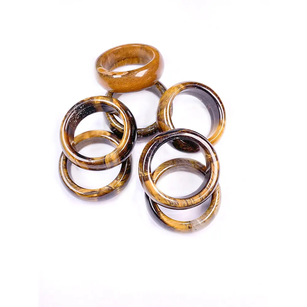Natural stone rings jewelry a diversity of stones two kinds of models Unisex Circle Natural Stone Finger Rings charms 8mm width
Natural stone rings jewelry a diversity of stones two kinds of models Unisex Circle Natural Stone Finger Rings charms 8mm width