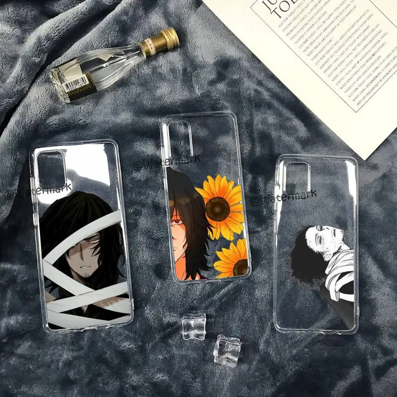 My Hero Academia Aizawa Shouta Clear Phone Case For Samsung A51 A71 A21S S10 S9 S8 Plus S7 S10e S20 Fe Lite Transparent Cover
My Hero Academia Aizawa Shouta Clear Phone Case For Samsung A51 A71 A21S S10 S9 S8 Plus S7 S10e S20 Fe Lite Transparent Cover