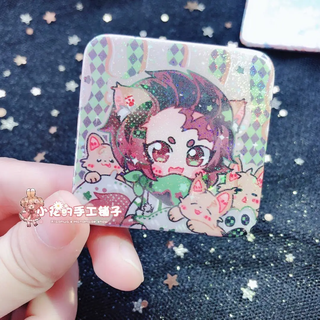 Demon Slayer Kamado Nezuko Kamado Tanjirou Agatsuma Zenitsu 5cm Bedge Figure Badge Round Brooch Pin Gifts Kids Toy 7303
Demon Slayer Kamado Nezuko Kamado Tanjirou Agatsuma Zenitsu 5cm Bedge Figure Badge Round Brooch Pin Gifts Kids Toy 7303