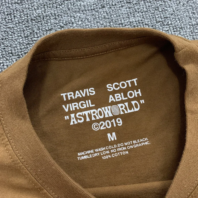 New Astroworld Travis Scott Virgil abloh Tee Men Women Best Quality Tie dyeing TRAVIS SCOTT t-shirts
New Astroworld Travis Scott Virgil abloh Tee Men Women Best Quality Tie dyeing TRAVIS SCOTT t-shirts