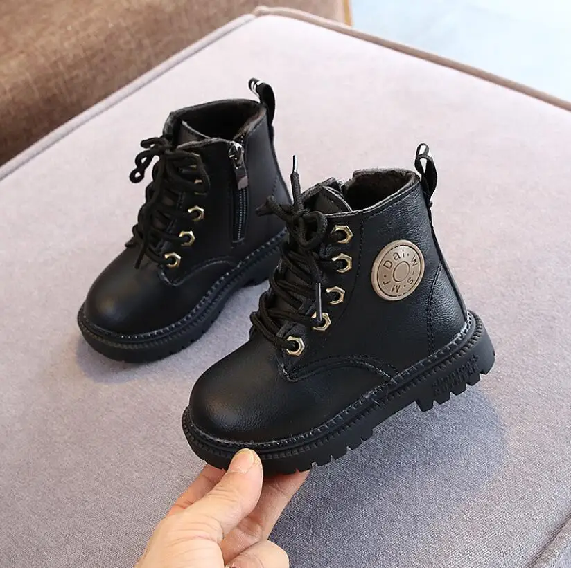 Kids Martin Boots Boys Shoes Autumn Winter Leather Children Boots Fashion Toddler Girls Boots Warm Winter Boots Kids Snow Shoes
Kids Martin Boots Boys Shoes Autumn Winter Leather Children Boots Fashion Toddler Girls Boots Warm Winter Boots Kids Snow Shoes