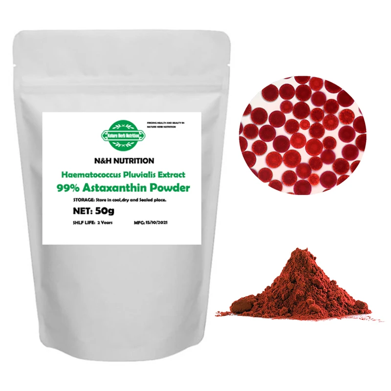 Pure Nature Organic Pluvialis Hematococcus Extract 99% Astaxanthin Powder Anti-Aging Reducing Age Spots Anti Wrinkle Skin Care
Pure Nature Organic Pluvialis Hematococcus Extract 99% Astaxanthin Powder Anti-Aging Reducing Age Spots Anti Wrinkle Skin Care