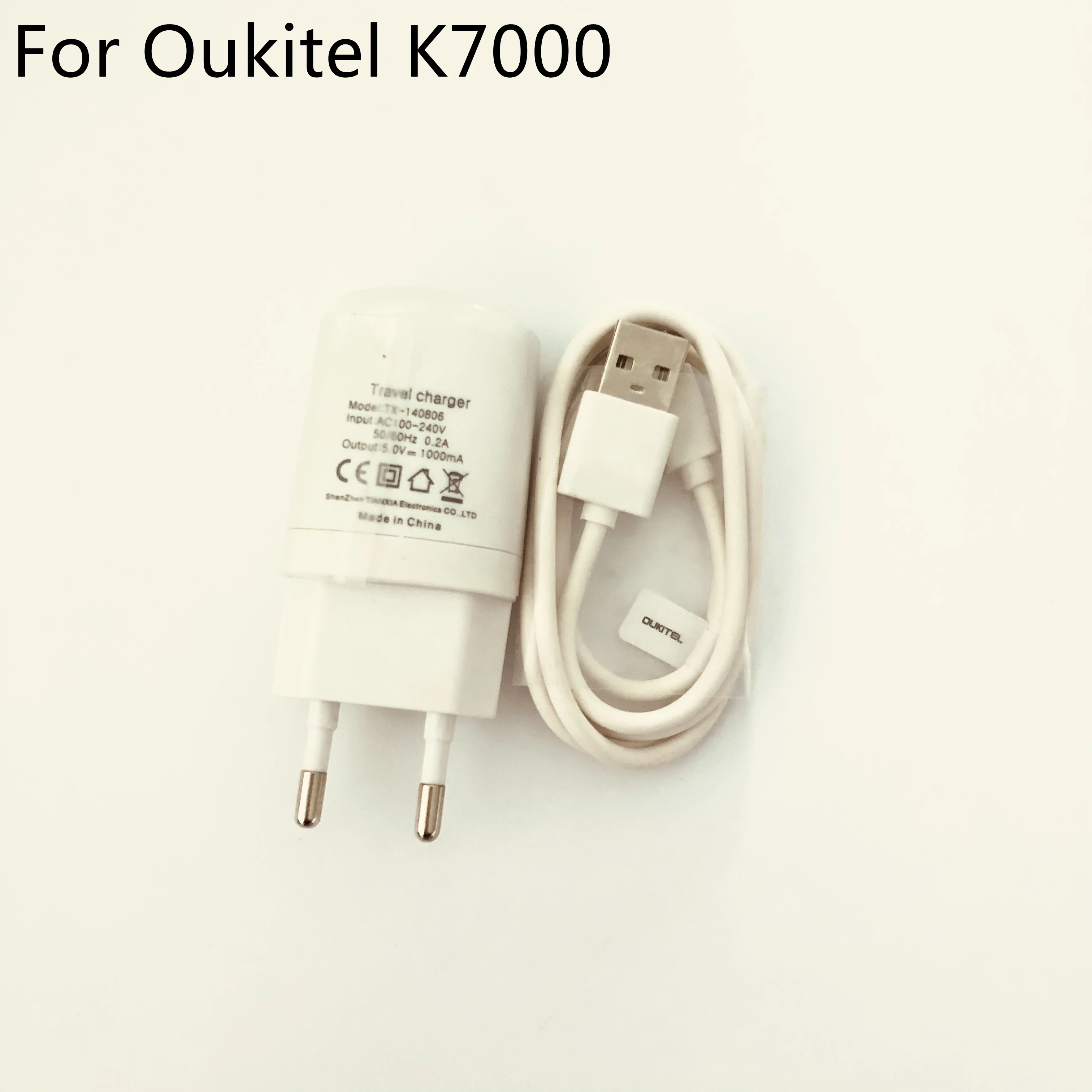 Oukitel K7000 New Travel Charger + USB Cable USB Line For Oukitel K7000 MT6737 5.00" 720x1280 Free Shipping 
Oukitel K7000 New Travel Charger + USB Cable USB Line For Oukitel K7000 MT6737 5.00" 720x1280 Free Shipping