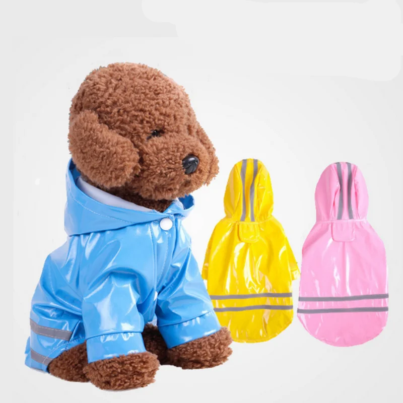 Reflective Dog Raincoat Outdoor Waterproof Dog Puppy Teddy Rainwear Hooded Jacket Poncho Pet Raincoat for Small Medium Dogs
Reflective Dog Raincoat Outdoor Waterproof Dog Puppy Teddy Rainwear Hooded Jacket Poncho Pet Raincoat for Small Medium Dogs